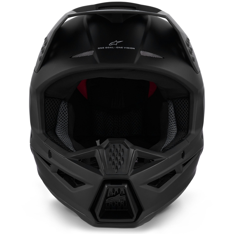 Kask motocrossowy Alpinestars S-M3 Solid matowo czarny