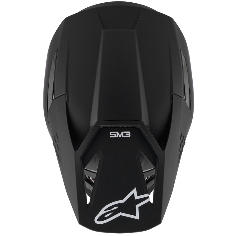 Kask motocrossowy Alpinestars S-M3 Solid matowo czarny