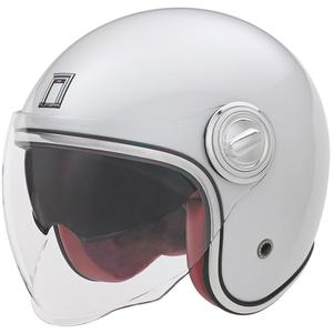 Kask motocyklowy otwarty NOX PREMIUM Heritage biały