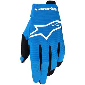 Rękawice motocrossowe Alpinestars Radar niebiesko-białe