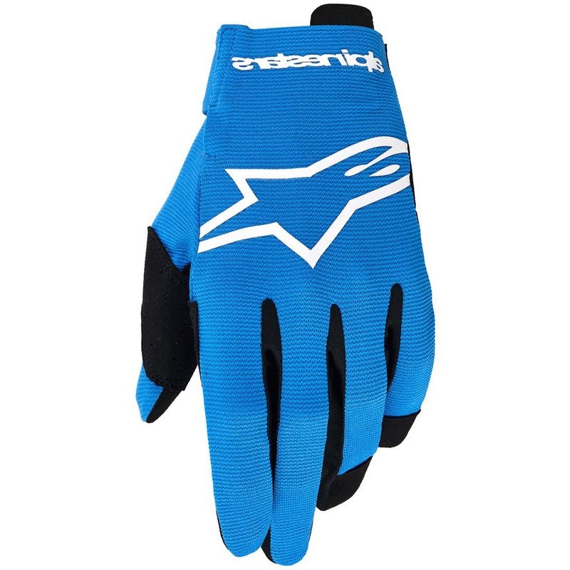 Rękawice motocrossowe Alpinestars Radar niebiesko-białe
