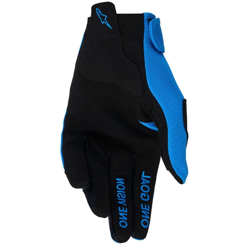 Rękawice motocrossowe Alpinestars Radar niebiesko-białe