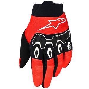 Rękawice motocrossowe Alpinestars Full Bore V2 Youth/Kids w kolorze czerwono-czarno-białym