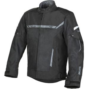 Kurtka motocyklowa Ayrton Bullet II Flow czarno-ciemnoszara