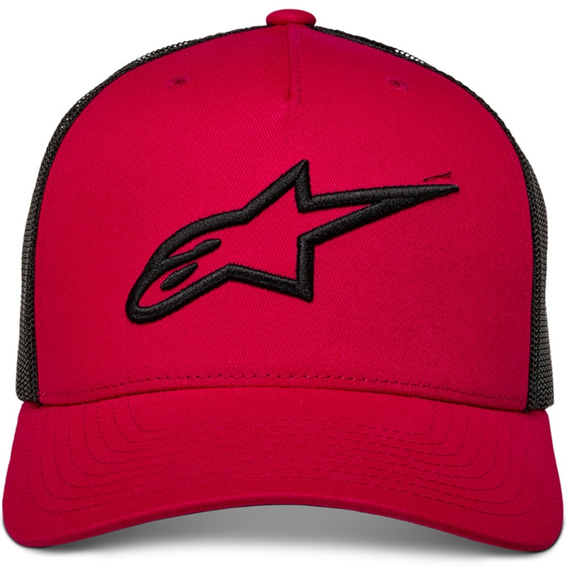 Czapka Alpinestars Ageless czerwono-czarna