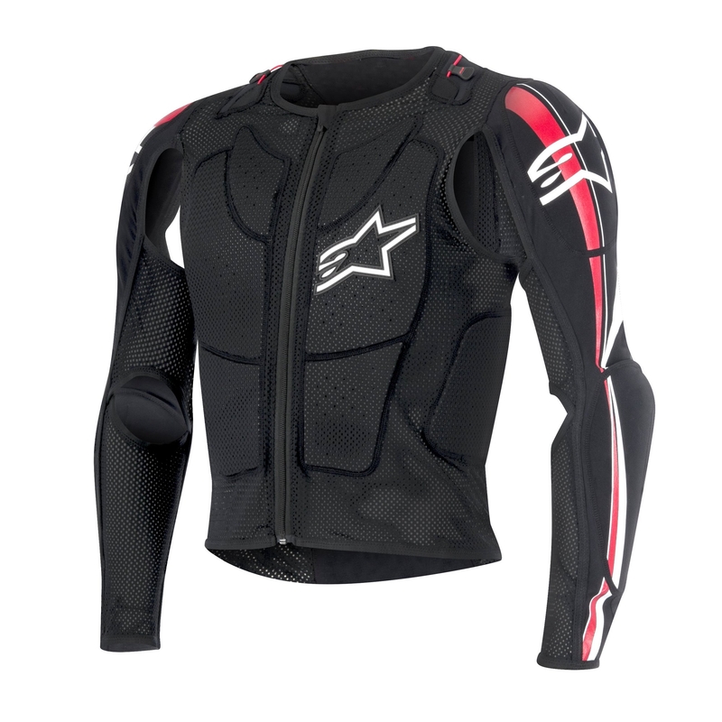 Ochraniacz ciała Alpinestars Bionic Plus czarno-biało-czerwony