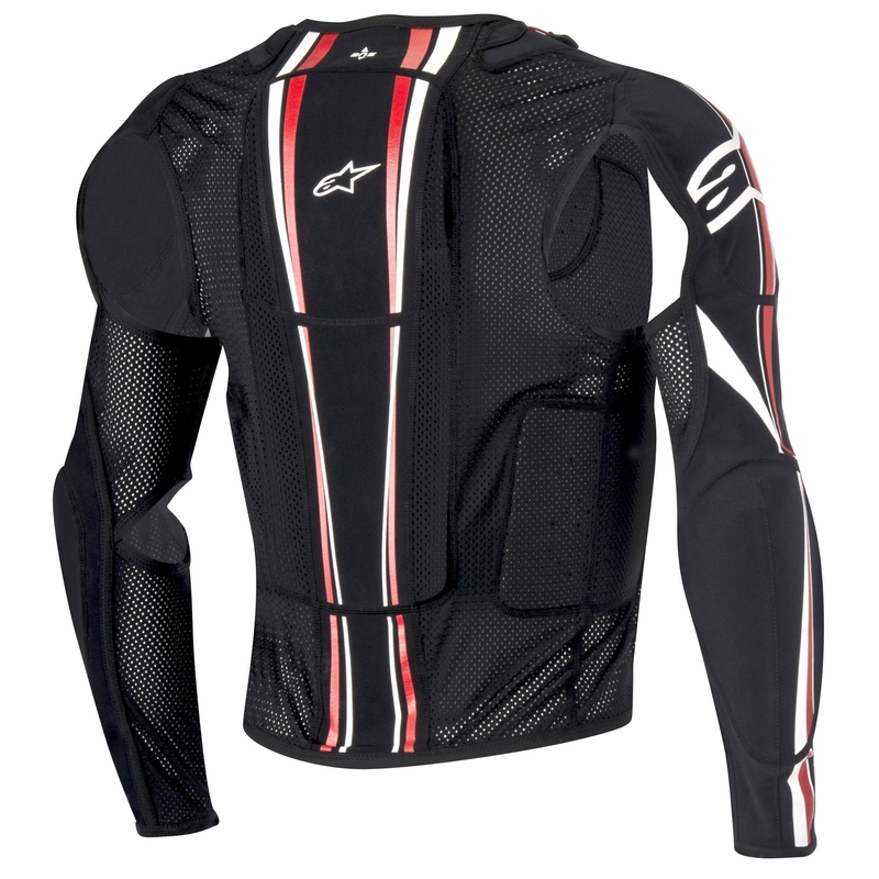 Ochraniacz ciała Alpinestars Bionic Plus czarno-biało-czerwony