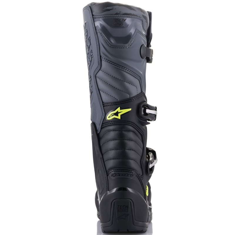 Buty motocyklowe Alpinestars TECH 5 czarno-szaro-fluo-żółte