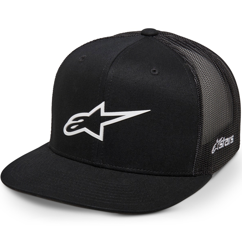 Czapka Alpinestars 3D Ageless Trucker Cap czarno-biała
