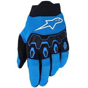 Rękawice motocyklowe Alpinestars Full Bore V2 dla dzieci i młodzieży, niebiesko-czarne