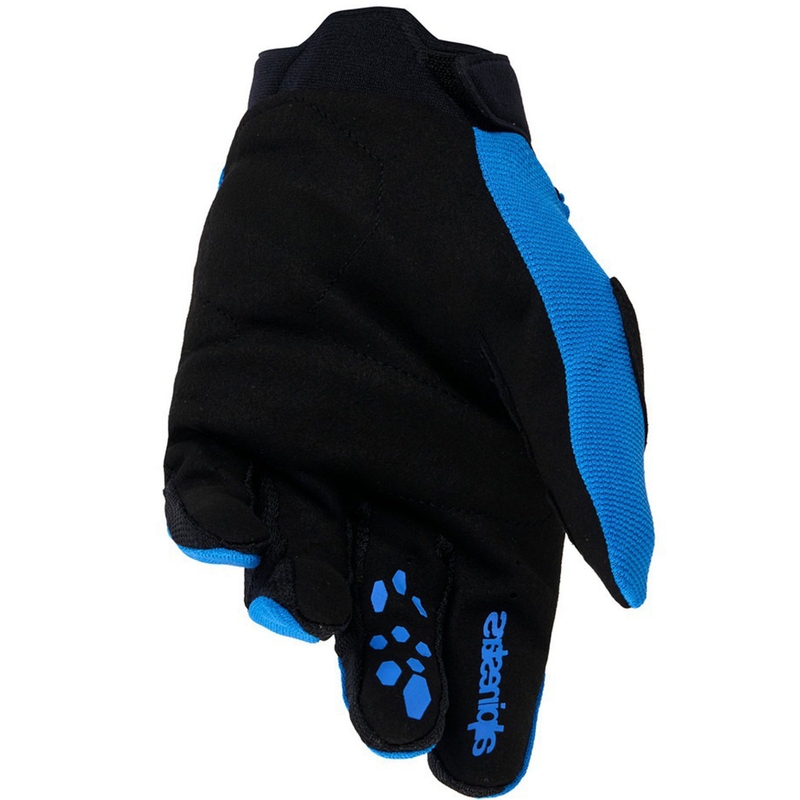 Rękawice motocyklowe Alpinestars Full Bore V2 dla dzieci i młodzieży, niebiesko-czarne