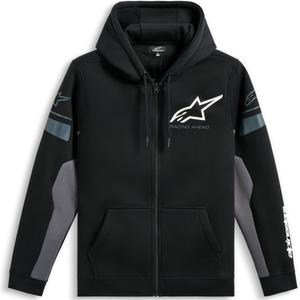 Bluza z kapturem Alpinestars Esemex czarno-szara