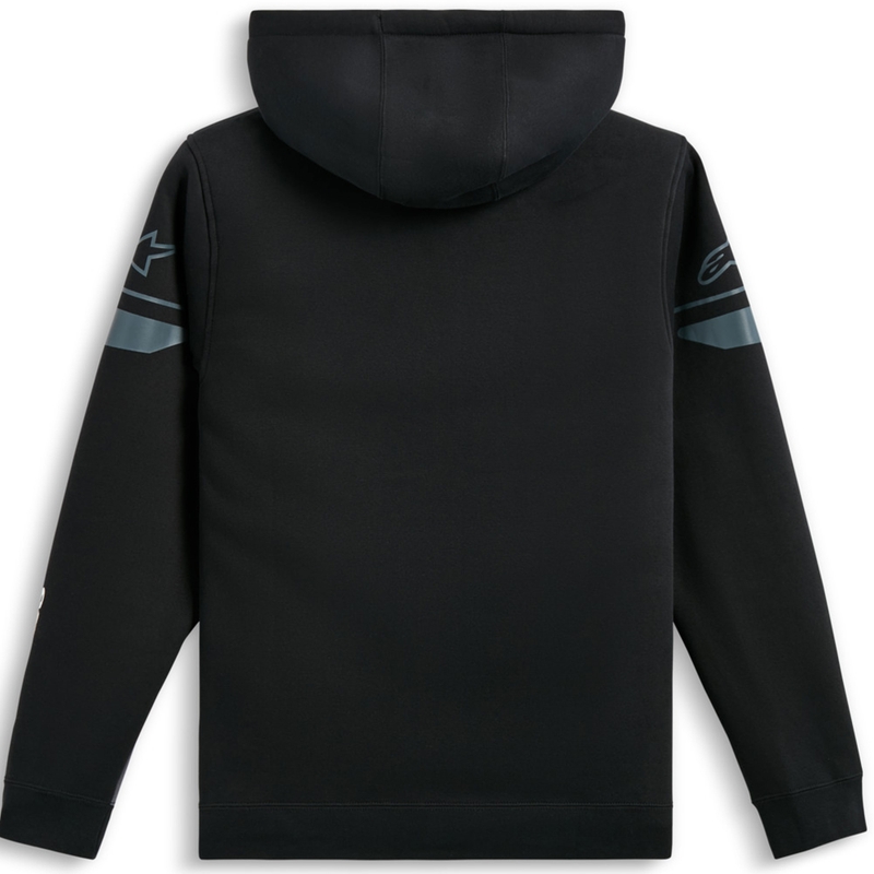 Bluza z kapturem Alpinestars Esemex czarno-szara