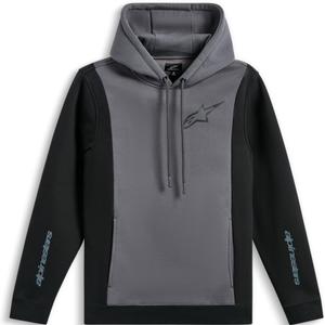 Bluza z kapturem Alpinestars Ignite czarno-szara