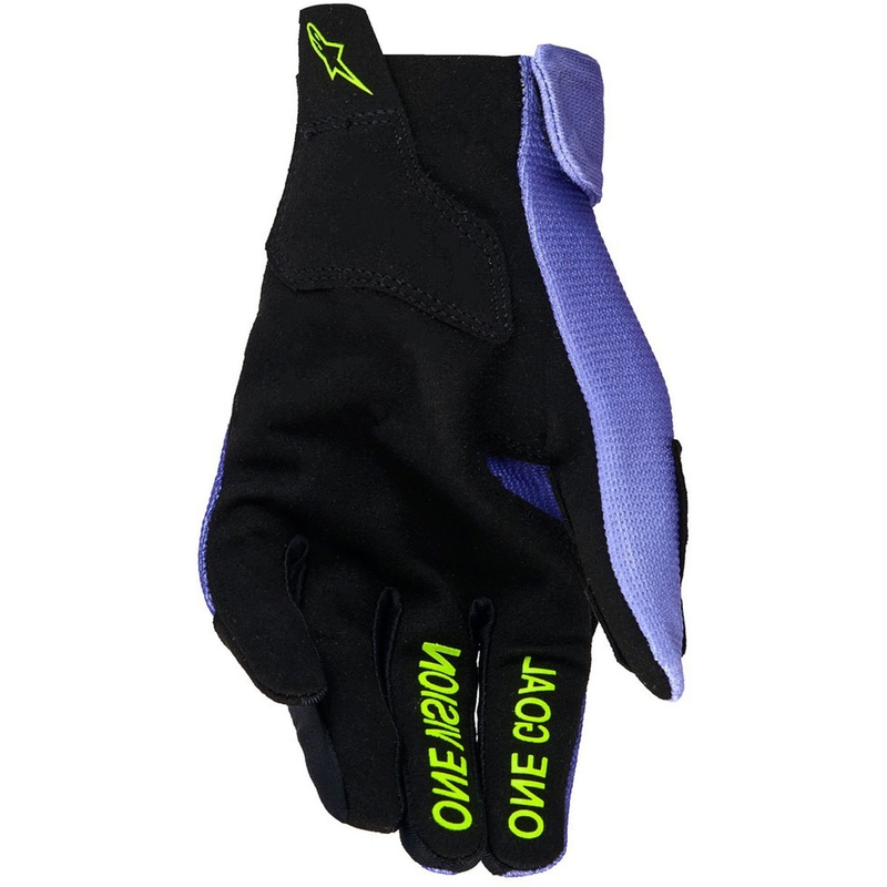 Rękawiczki motocrossowe dla dzieci Alpinestars Radar Youth Purple-Fluo Yellow