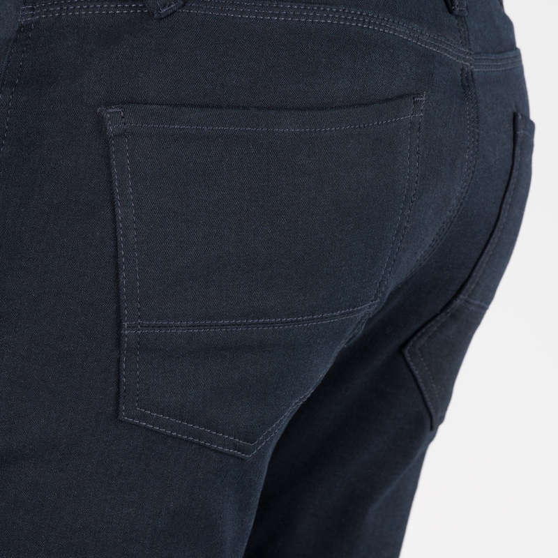 Jeansy motocyklowe OXFORD ORIGINAL APPROVED SUPER STRETCH JEANS AA SLIM FIT niebieskie indygo