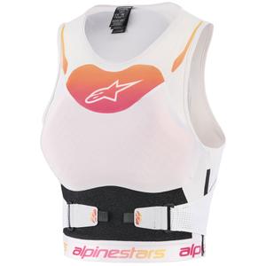 Ochraniacz klatki piersiowej Alpinestars Stella Plasma Chest damski w kolorze białym-gradientowym