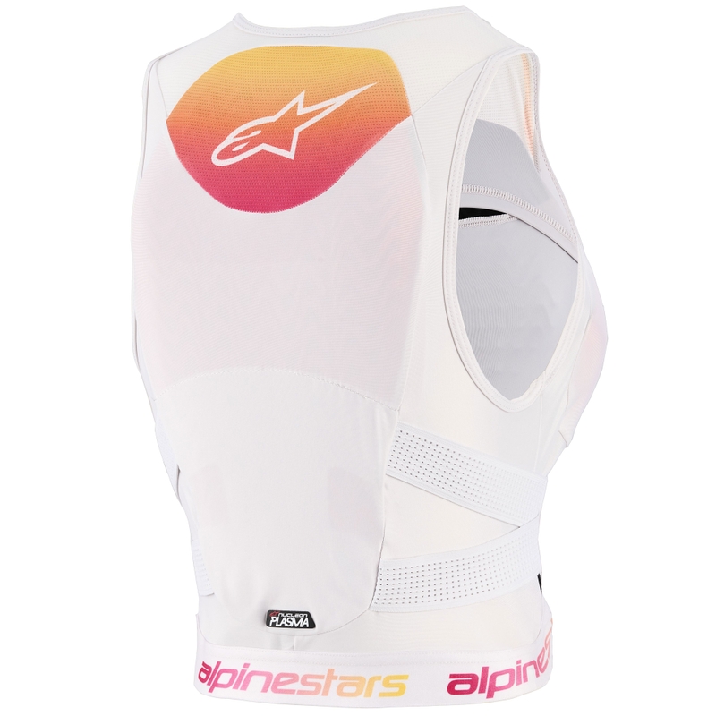 Ochraniacz klatki piersiowej Alpinestars Stella Plasma Chest damski w kolorze białym-gradientowym