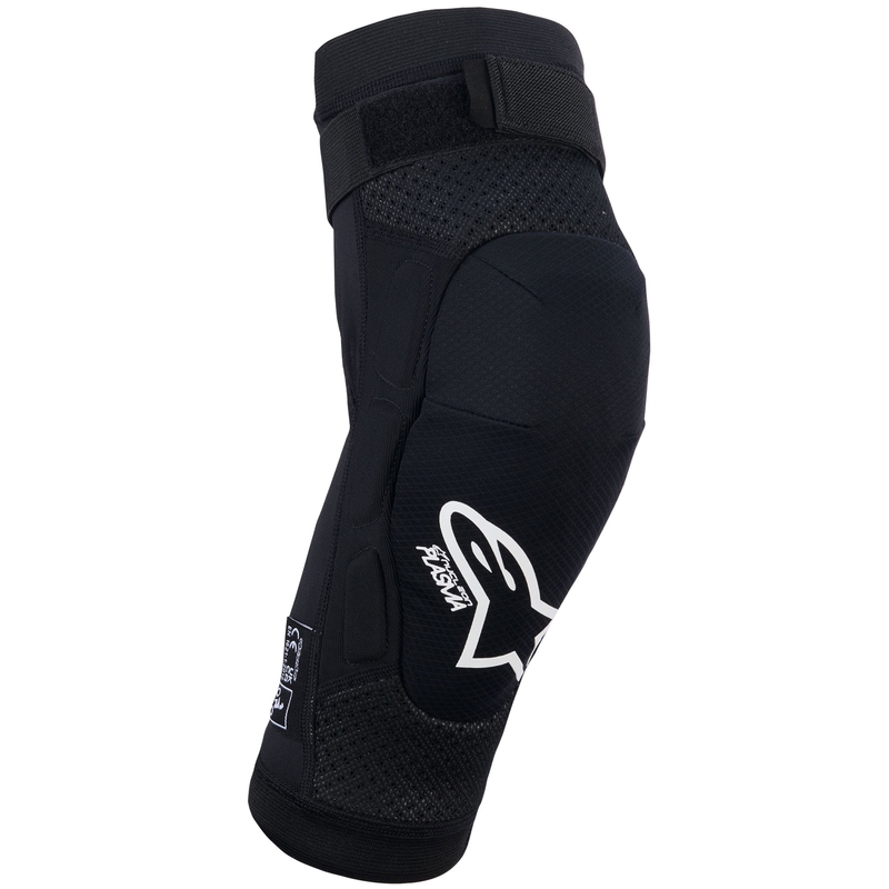 Ochraniacze na kolana Alpinestars Bionic Plasma Youth czarno-czerwono-białe
