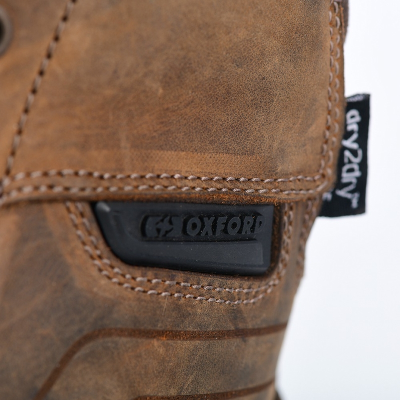 Buty motocyklowe OXFORD KICKBACK DRY2DRY™ brązowe