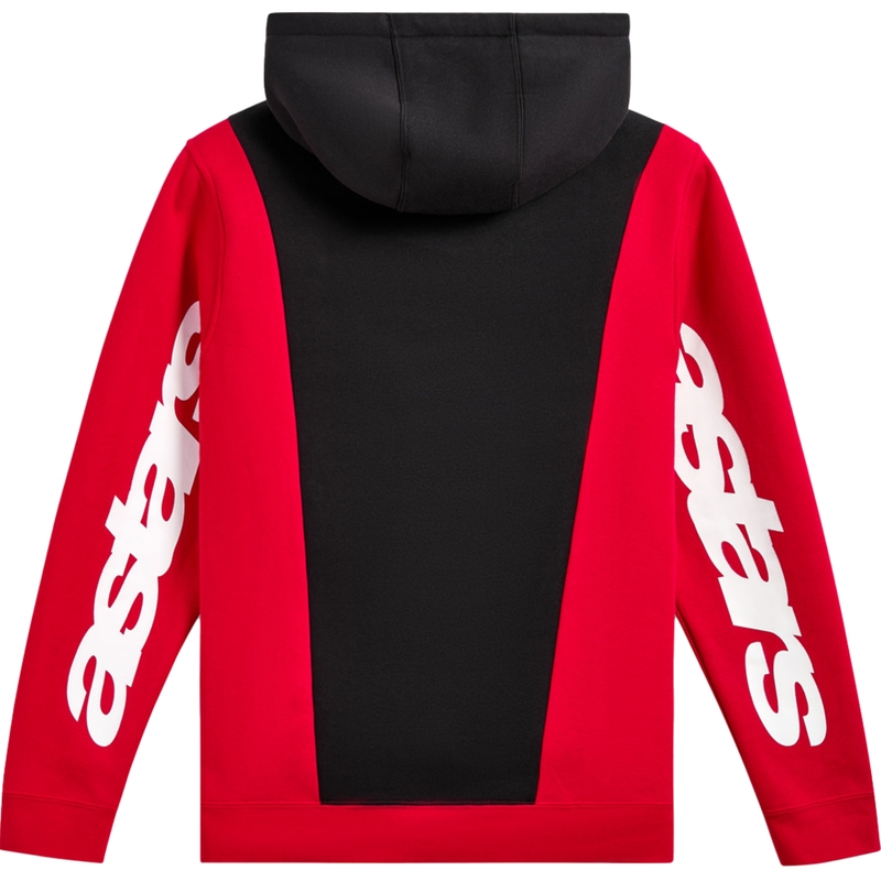 Bluza z kapturem Alpinestars Ignite czarno-czerwona