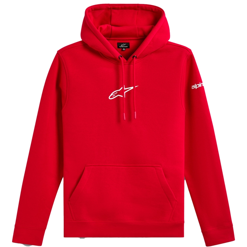 Bluza z kapturem Alpinestars Frontal czerwona