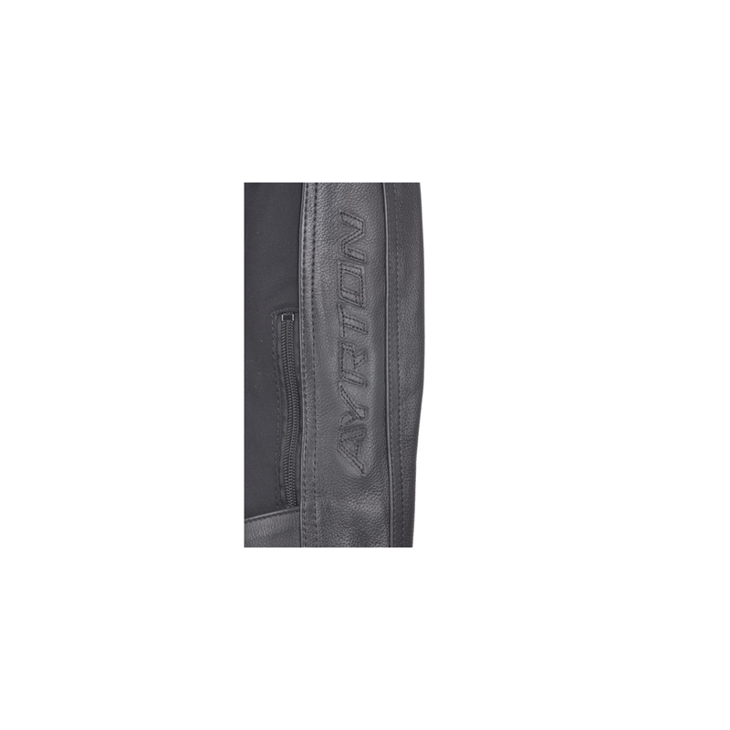 Kurtka motocyklowa Ayrton Classic Leather czarna