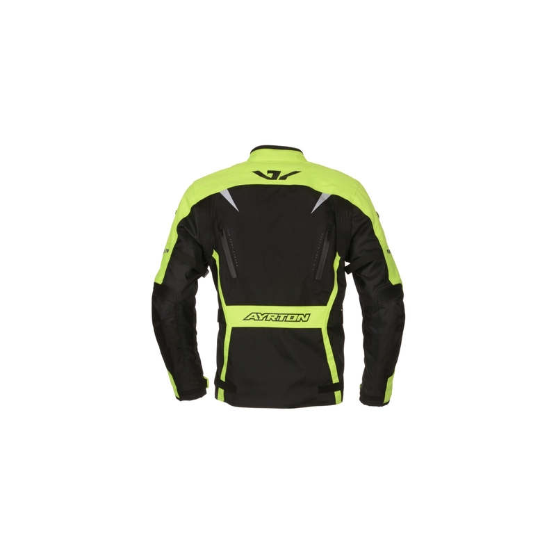 Kurtka motocyklowa Ayrton Arcon czarno-fluo żółta wyprzedaż