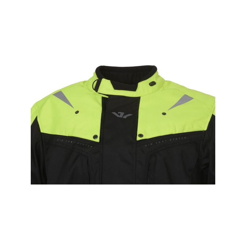 Kurtka motocyklowa Ayrton Arcon czarno-fluo żółta wyprzedaż