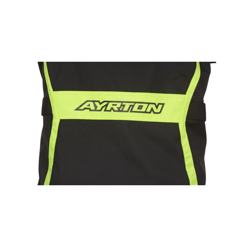 Kurtka motocyklowa Ayrton Arcon czarno-fluo żółta wyprzedaż