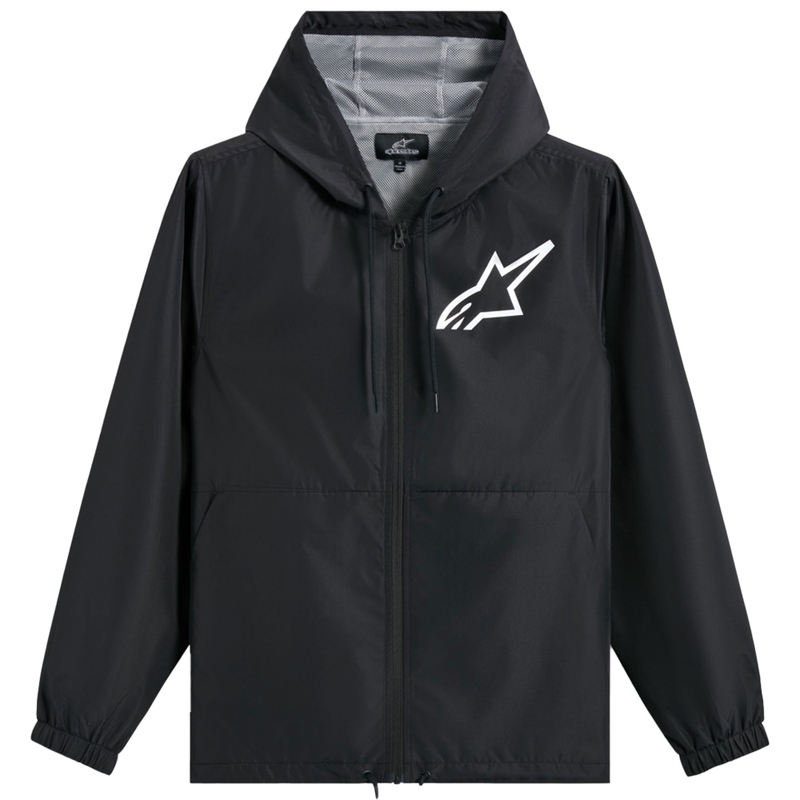 Kurtka wiatrówka Alpinestars Speeder Chromium w kolorze czarno-białym