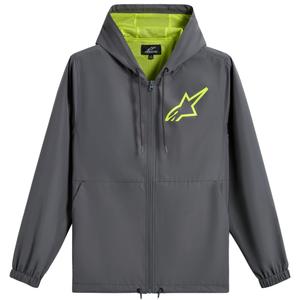 Kurtka wiatrówka Alpinestars Speeder Chromium w kolorze szaro-fluo-żółtym