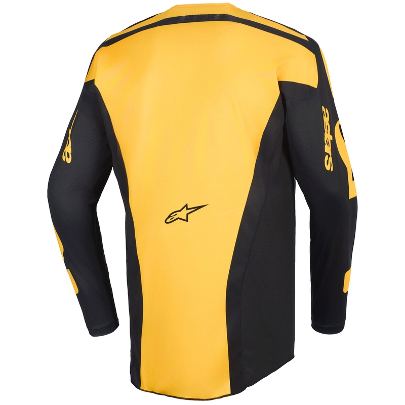 Koszulka motocrossowa Alpinestars Racer Riway żółto-czarna