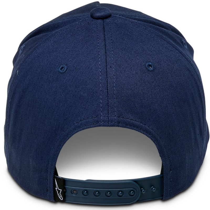 Czapka typu snapback Alpinestars Ride Comp niebiesko-biało-czerwona