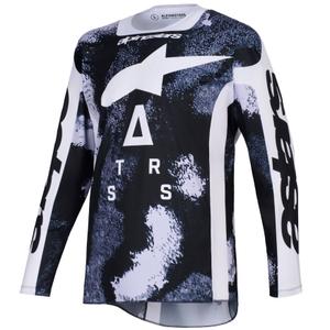Koszulka motocrossowa Alpinestars Racer Lahnd w kolorze szaro-kamuflażowym
