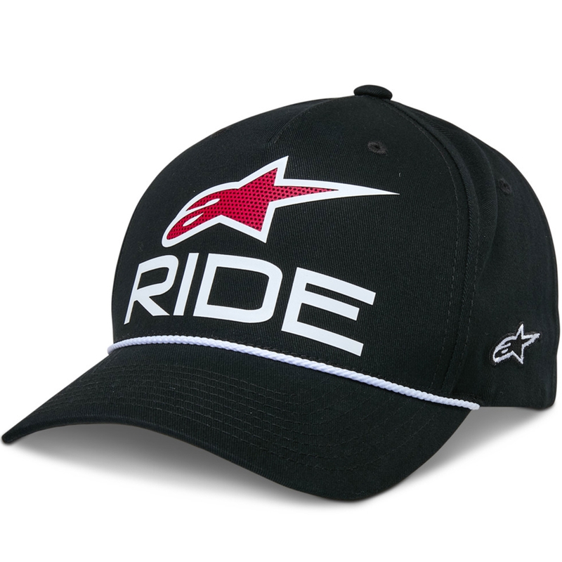 Czapka typu snapback Alpinestars Ride Comp czarno-biało-czerwona