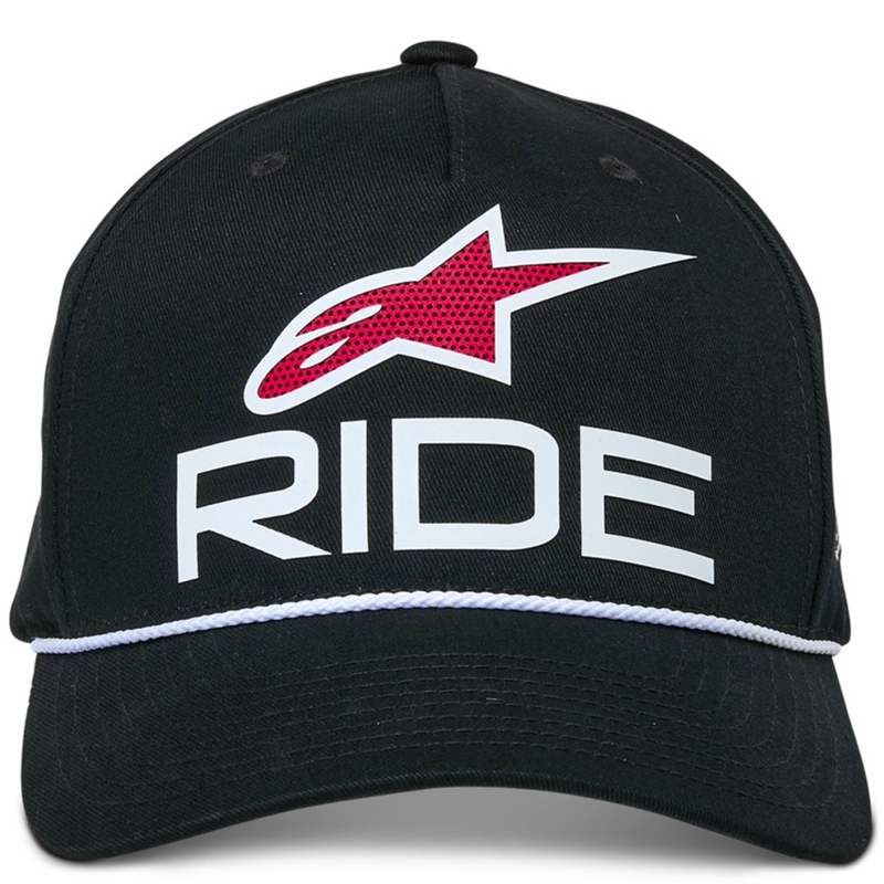 Czapka typu snapback Alpinestars Ride Comp czarno-biało-czerwona