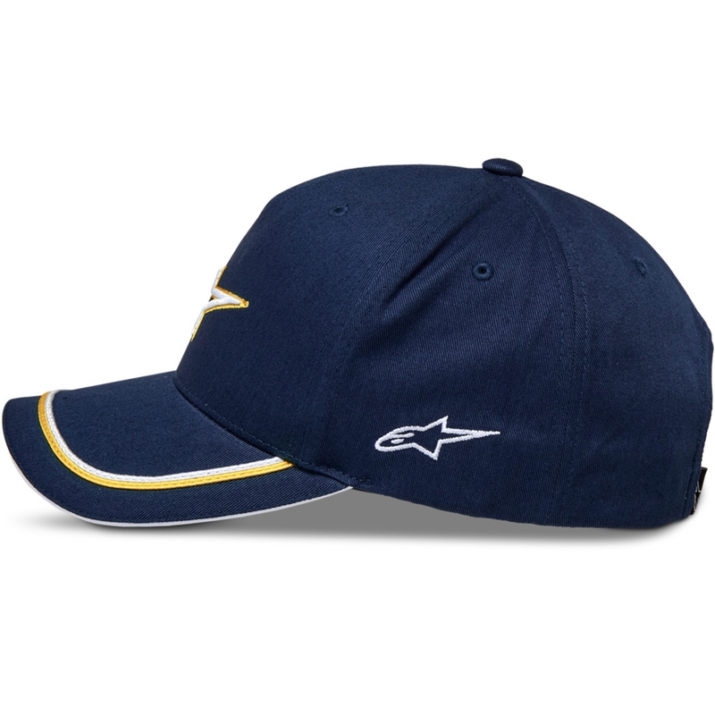 Czapka Alpinestars Ascencion Snapback niebiesko-złota