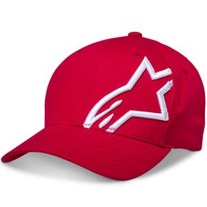 Czapka Alpinestars Corp Shift 2 czerwono-biała