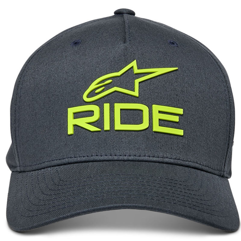 Czapka Alpinestars Ride Sonic szaro-fluo-żółta