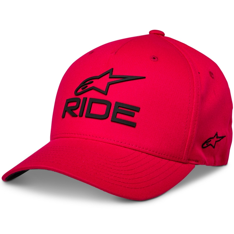 Czapka Alpinestars Ride Sonic czerwono-czarna
