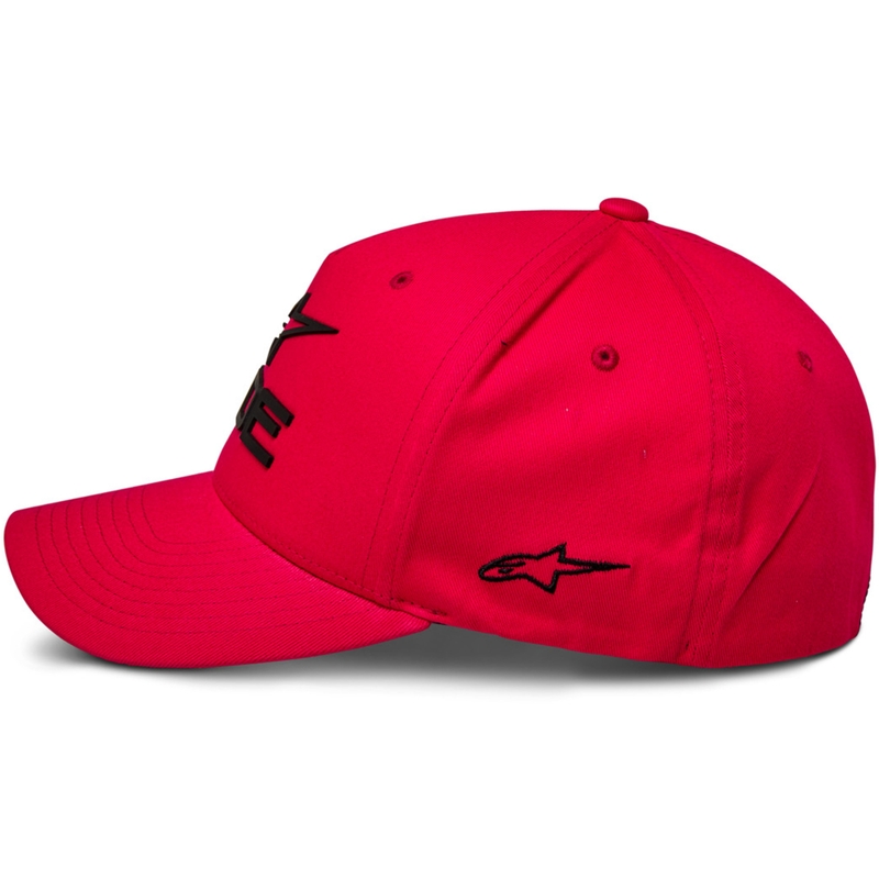 Czapka Alpinestars Ride Sonic czerwono-czarna