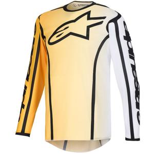 Koszulka motocrossowa Alpinestars Fluid Apex żółto-czarna