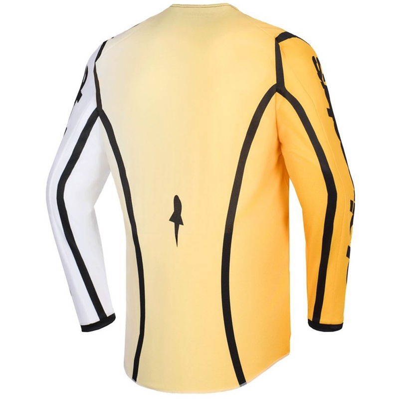 Koszulka motocrossowa Alpinestars Fluid Apex żółto-czarna