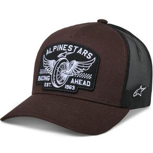 Czapka z daszkiem Alpinestars Heritage Patch Cap brązowo-czarna