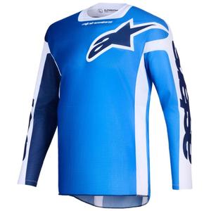 Koszulka motocrossowa Alpinestars Racer Air Portl niebiesko-biała