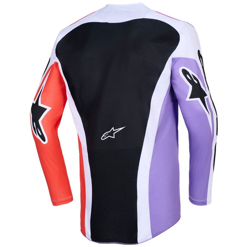 Wielokolorowa koszulka motocrossowa Alpinestars Racer Air Portl