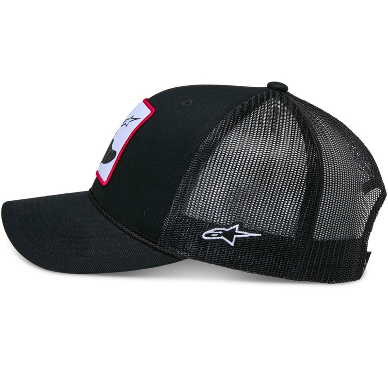 Czapka z daszkiem Alpinestars Booted czarno-czarna