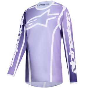 Koszulka motocrossowa damska Alpinestars Stella Fluid Apex fioletowo-biała