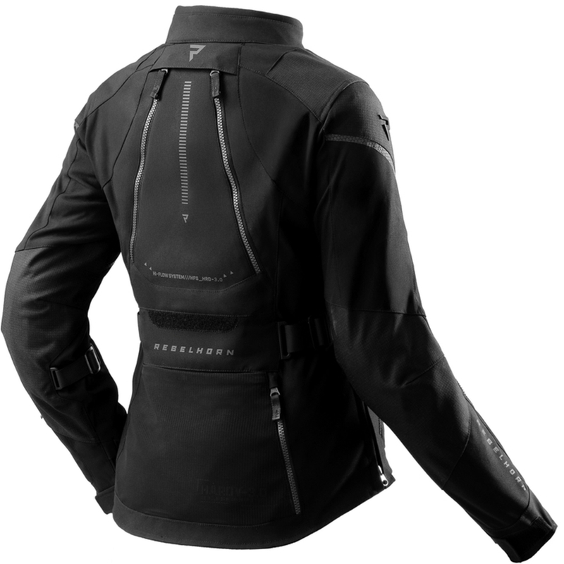 Kurtka motocyklowa damska Rebelhorn Hardy 3.0 czarna